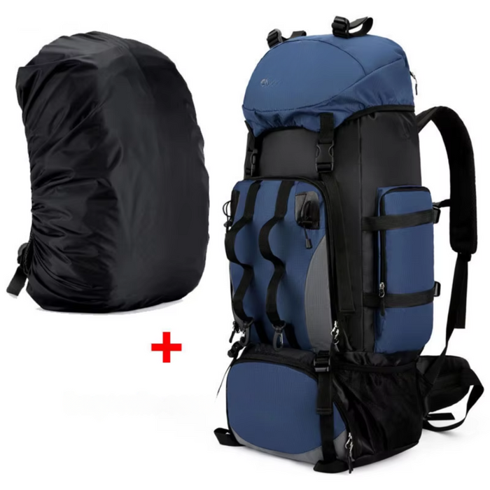 90L Waterproof Hiking Backpack with Rain Cover