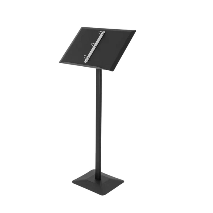 Versatile Black Catalogue Display Stand