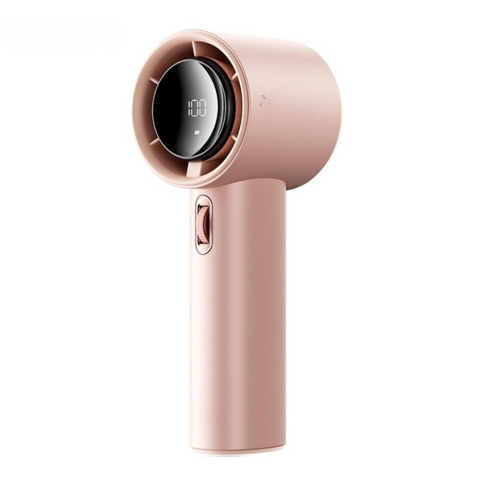 Portable Rechargeable Fan with LED Display