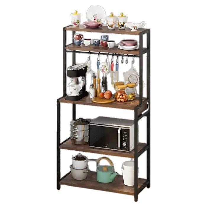 5-Tier Kitchen Microwave & Spice Rack