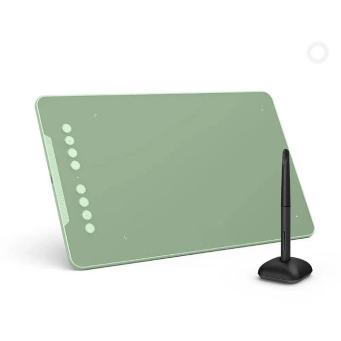 Green 25-Cm Tablet with Tilt & 8 Keys