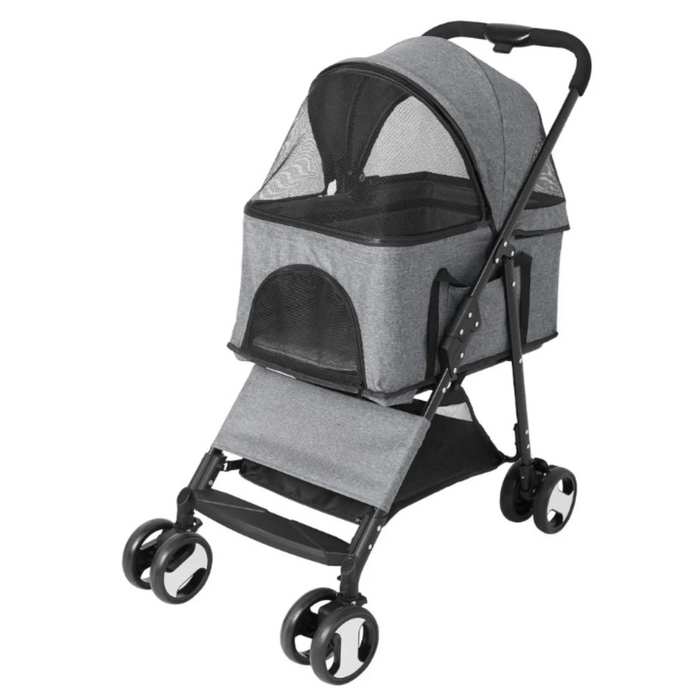 4-Wheel Pet Stroller for Dogs