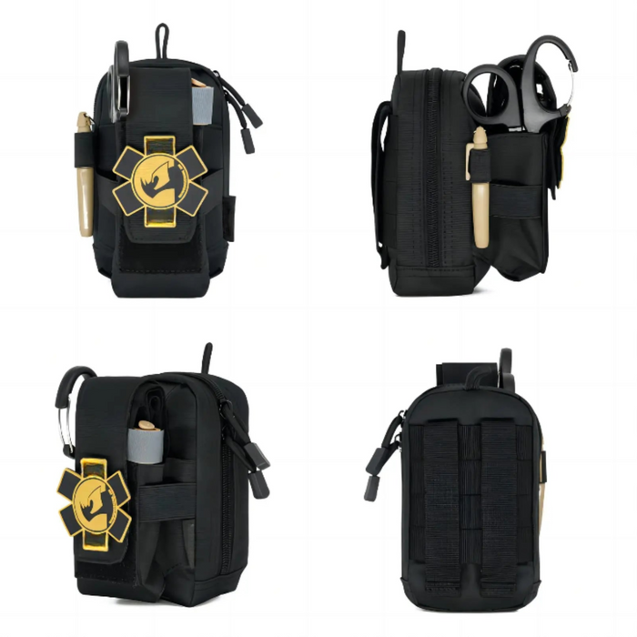 Black Tactical Molle Utility Pouch