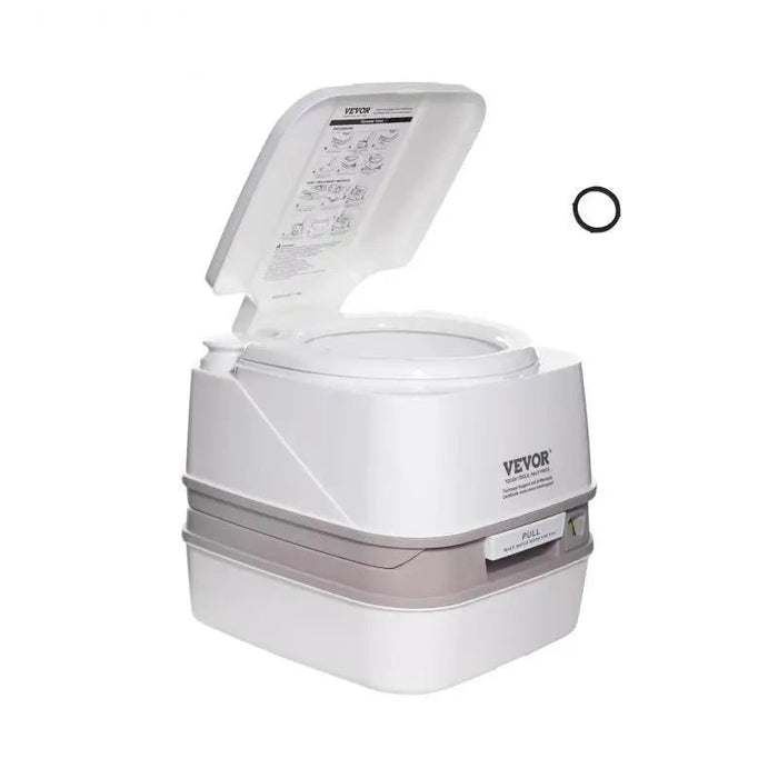 Stay comfortable and hygienic on the go with this portable camping toilet