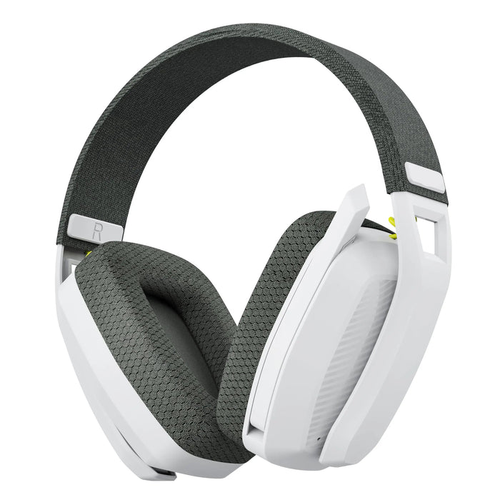 Wireless Gaming Headset with Mic 24GHz Bluetooth for PS5 PS4 PC Mac White Black