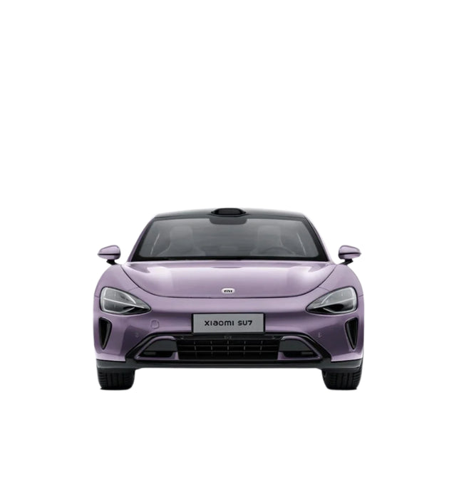 SU7 1:18 Purple Alloy Car Model – Four Fully Open Doors, Rubber Seats