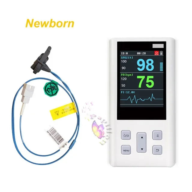 Handheld Newborn Pulse Oximeter with 2.8" LCD Display