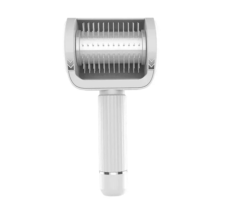 Cordless Pet Grooming Comb Two-Speed Rechargeable Hair Remover & Massager, 8-Hour Runtime