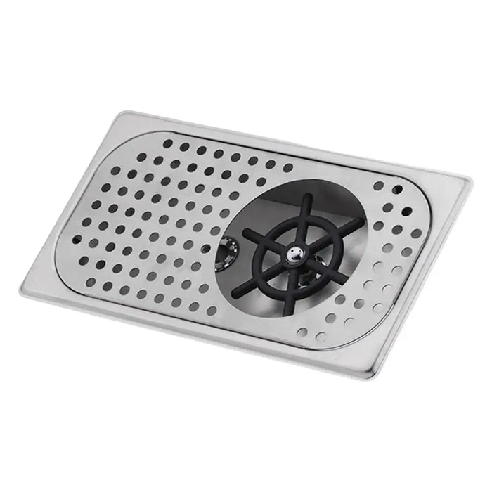 Stainless Steel Kitchen Glass Rinser for Quick Cup Cleaning