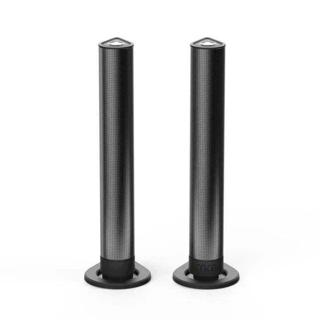 120W Bluetooth Soundbar with Detachable Speakers & AUX