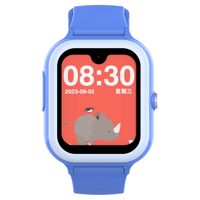 Blue AMOLED Kids Smartwatch with Video Call and WhatsApp