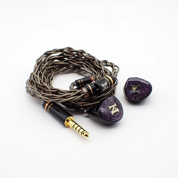 Dual-Driver Hybrid In-Ear Headphones Balanced Armature + Dynamic Driver for Clear, Powerful Audio