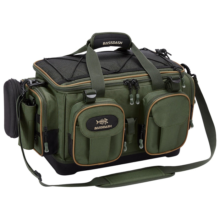 Adjustable, removable padded shoulder strap and foam padded handle for comfortable carrying