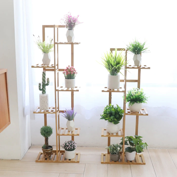 Functional and stylish way to display plants in small spaces, indoors and outdoors