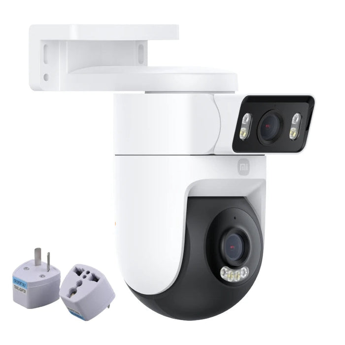 Dual Camera Outdoor CCTV with AI Detection