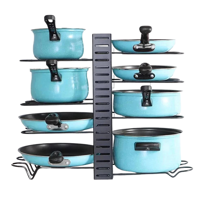 8 Tier Adjustable Kitchen Storage Rack