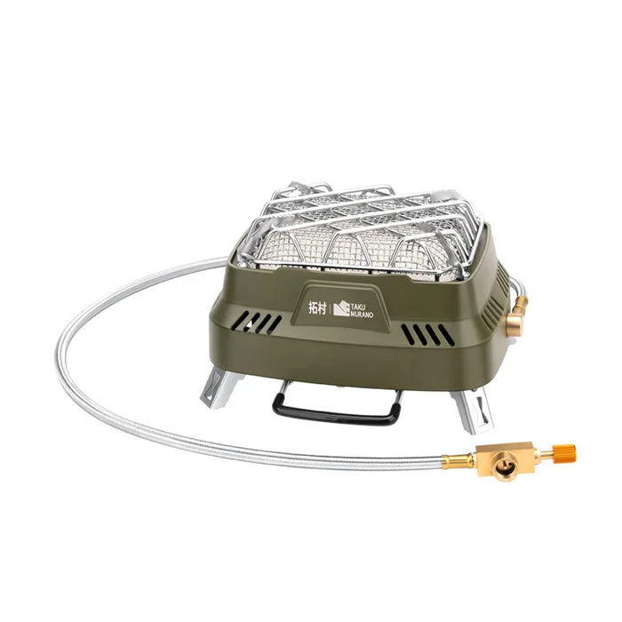 Compact Butane Stove for Outdoor Heating