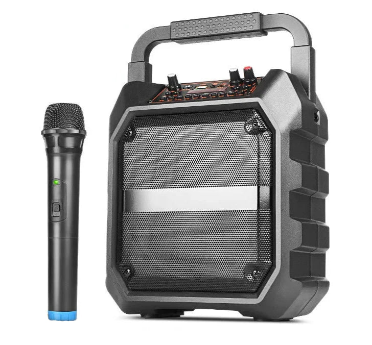 80W Portable Bluetooth Speaker with Mic and Remote