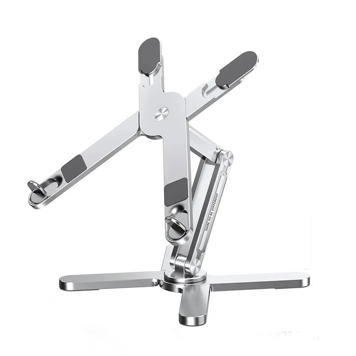 Silver 360° Rotating Aluminum Laptop Stand