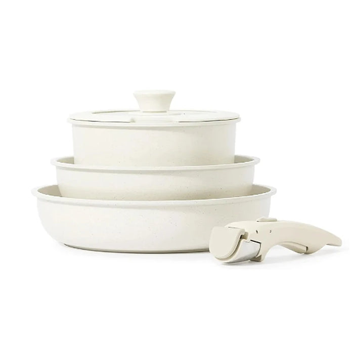 Eco-friendly and safe cookware set for versatile use on various stovetops