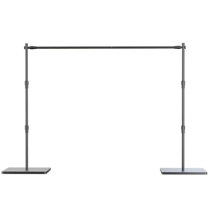 Heavy Duty Backdrop Stand Kit with solid color vinyl backdrop options available