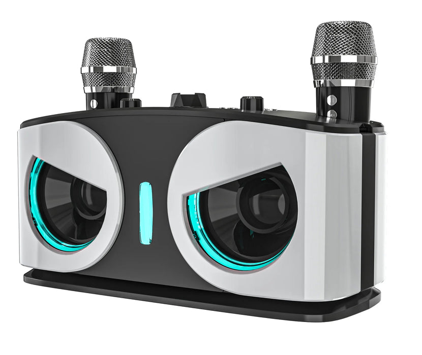 Powerful Wireless Speaker with Extra Bass & Dual Mics