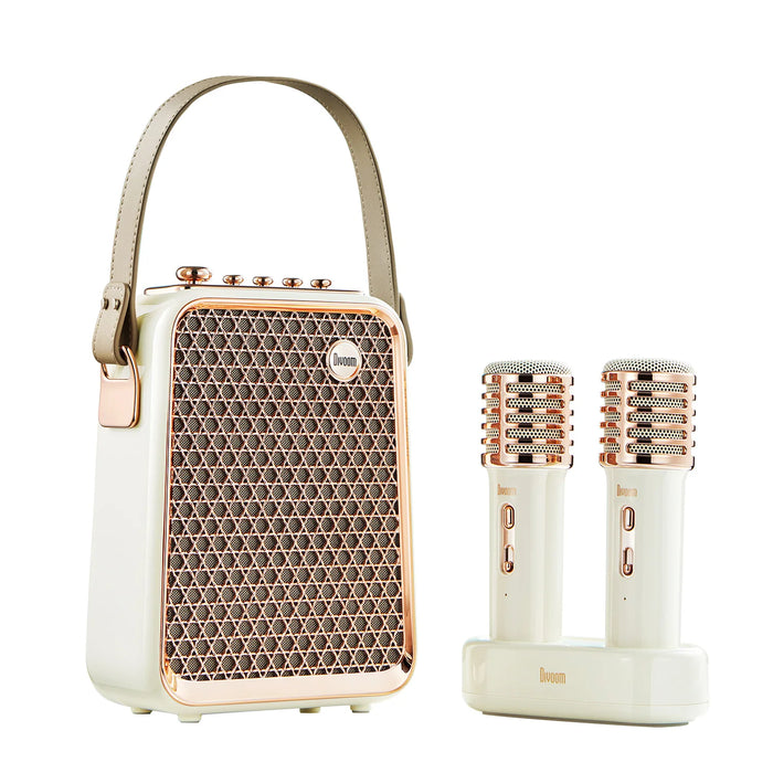 50W Portable Bluetooth Speaker with Karaoke & Voice Effects
