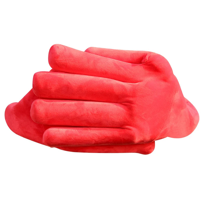 Adjustable Outdoor Travel Pillow Red, Soft & Portable