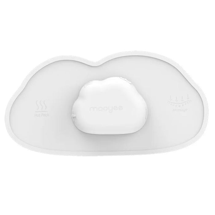 USB Rechargeable Belly Massager - White, CE Certified
