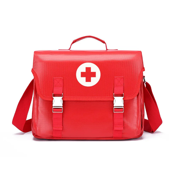 Outdoor Rescue First Aid Kit, Waterproof & Wear-Resistant, Survival Kit Red
