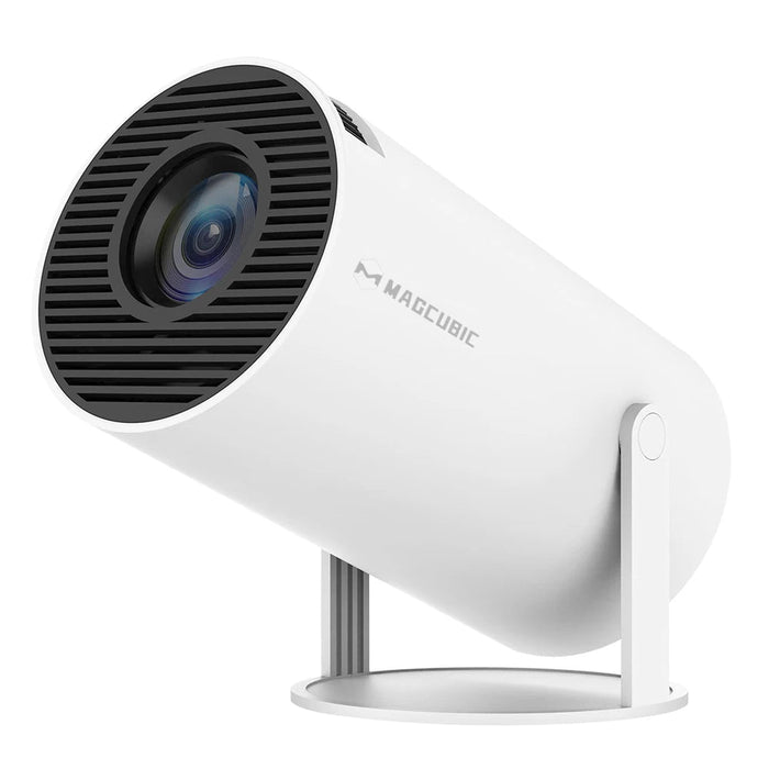 Mini Projector HY300 Pro-White with Wifi6 & Auto Keystone Correction