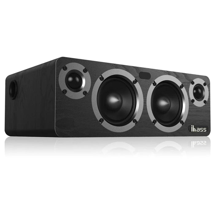 90W Wooden Bluetooth Soundbar with Subwoofer for Home TV