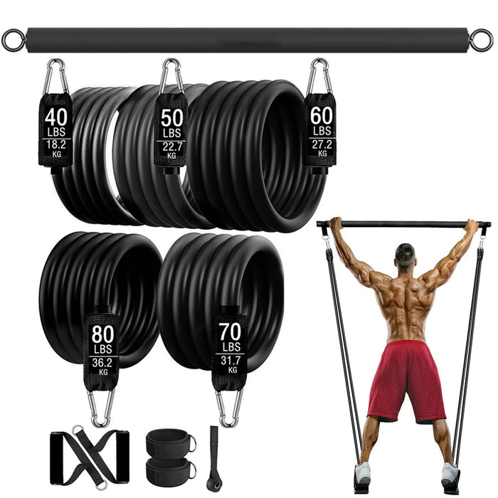 Fitness Booty Resistance Band Set for Home Gym Training & Strength Workout