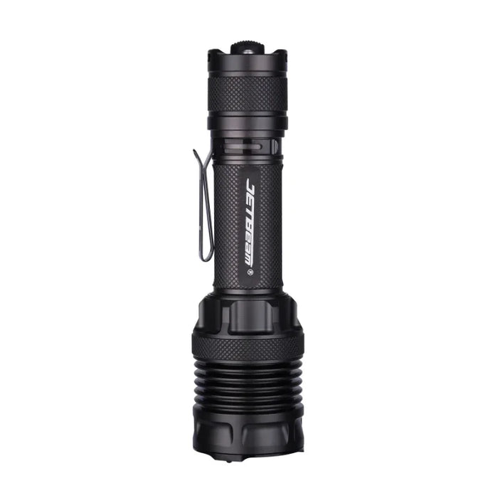 Black 21700 Battery Flashlight 5000LM Outdoor Tactical Light