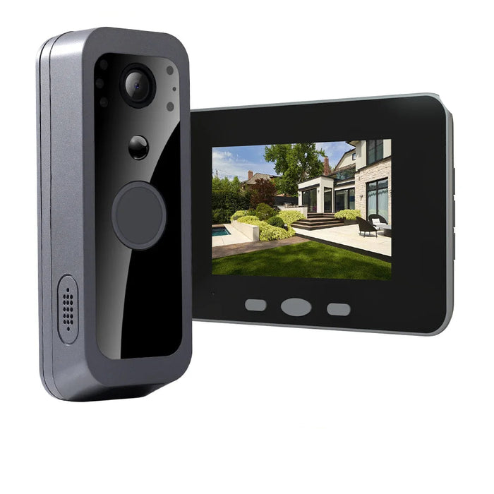Outdoor Waterproof Doorbell Camera with Motion Detection