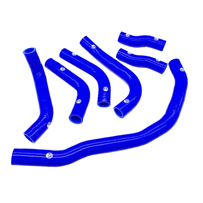Blue silicone radiator hose kit for Toyota MR2 and Lancia Delta Integrale