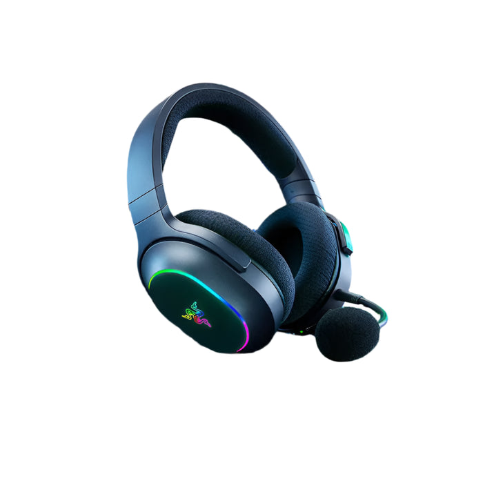 Black Ergonomic Gaming Headset with 2.4GHz & Bluetooth Modes