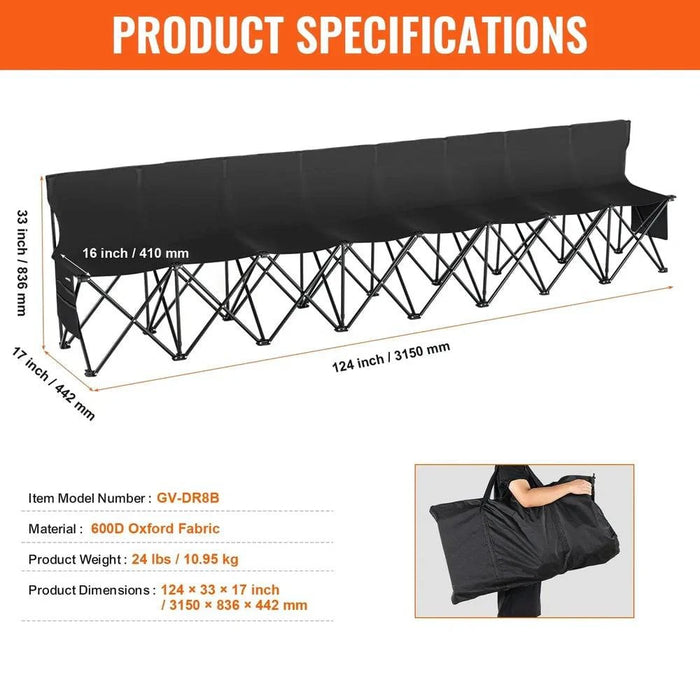 Included 1 x Folding Bench and 1 x Carry Bag