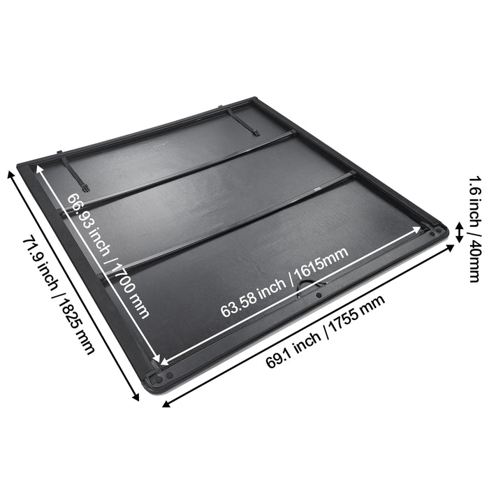 High-quality vinyl and aluminum construction in black color