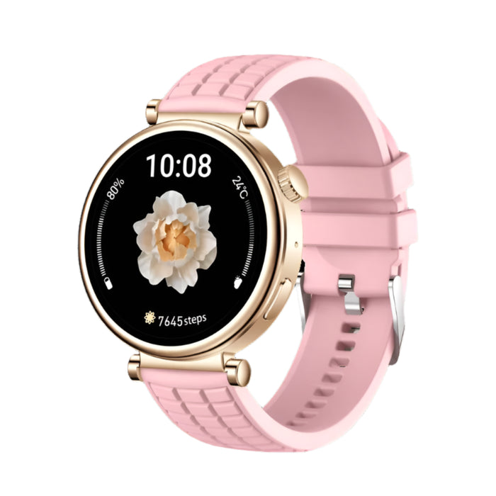 Smart Fitness Watch for Women with AMOLED Display & Bluetooth Calling Pink