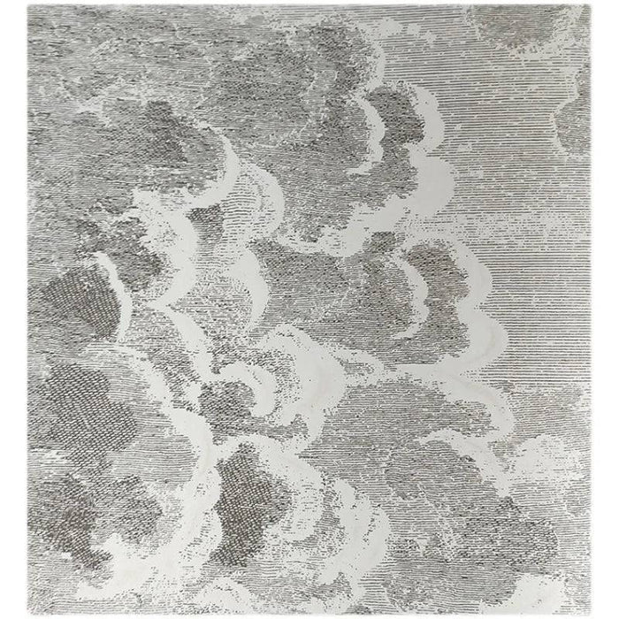 Dark Nordic style cloud wallpaper roll for living room and bedroom decor