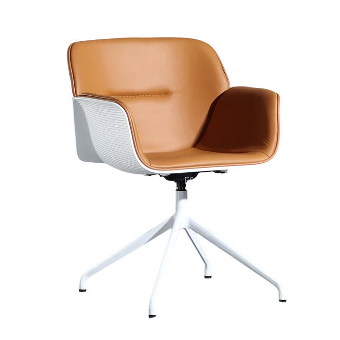 Modern Swivel Office Chair with Armrests, Adjustable Height