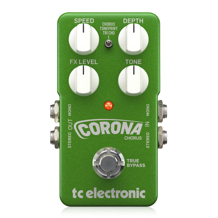 Stereo Chorus Pedal with Dual Effects and TonePrint Support