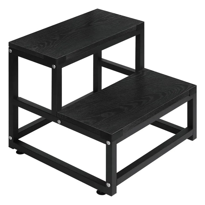 Sturdy 2-Step Stool, 500lbs Capacity, Ideal for Kitchen & Bathroom