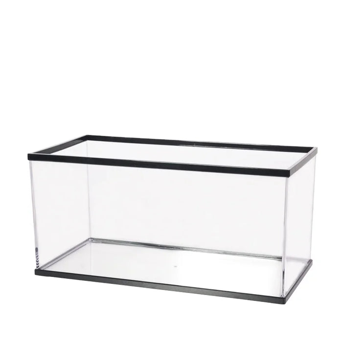Portable Clear Reptile Tank Breathable Acrylic Habitat for Lizards, Snakes & Small Amphibians