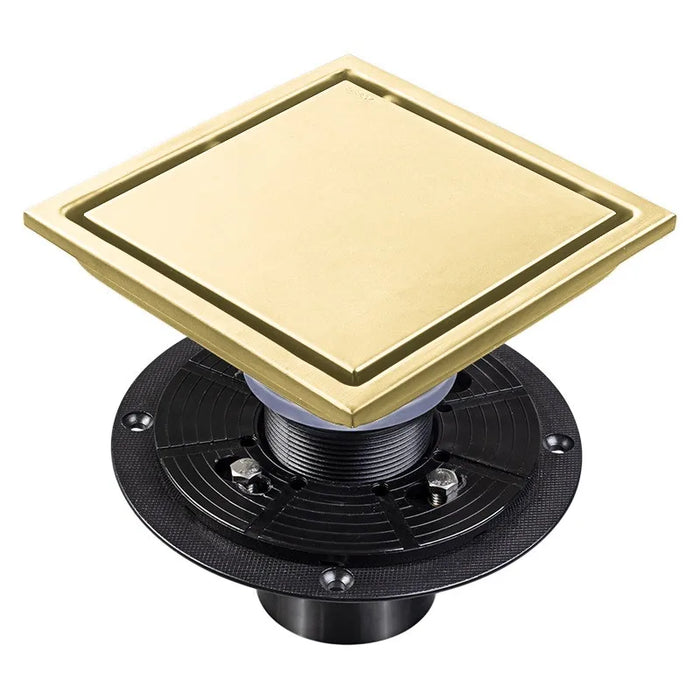 Stainless Steel Invisible Floor Drain with Deodorizing Flange 11X1cm(4In)