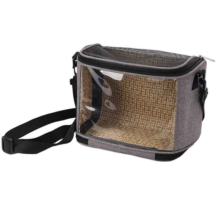 Portable Bird & Small Pet Carrier Bag Lightweight Oxford Cloth, Crossbody Design