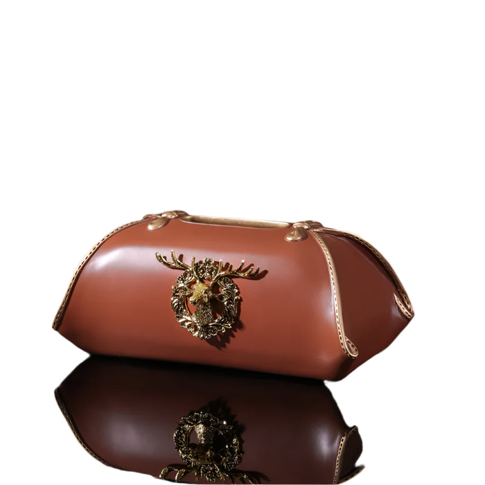 Decorative Resin Tissue Holder for Living Room or Bathroom