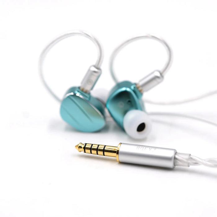 Studio-Grade In-Ear Headphones with Passive Vibration