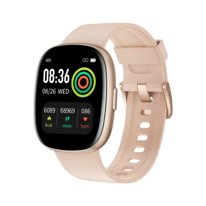 1.83" AMOLED Touchscreen Smartwatch with Heart Rate Monitor Pink